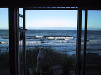 Ocean View from our Comox Bed and Breakfast Courtney BC Canada
